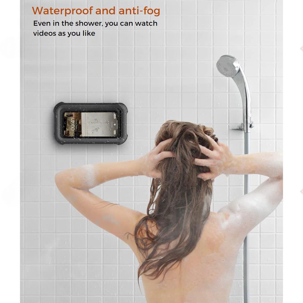 AquaHold: The Finest Shower Phone Holder